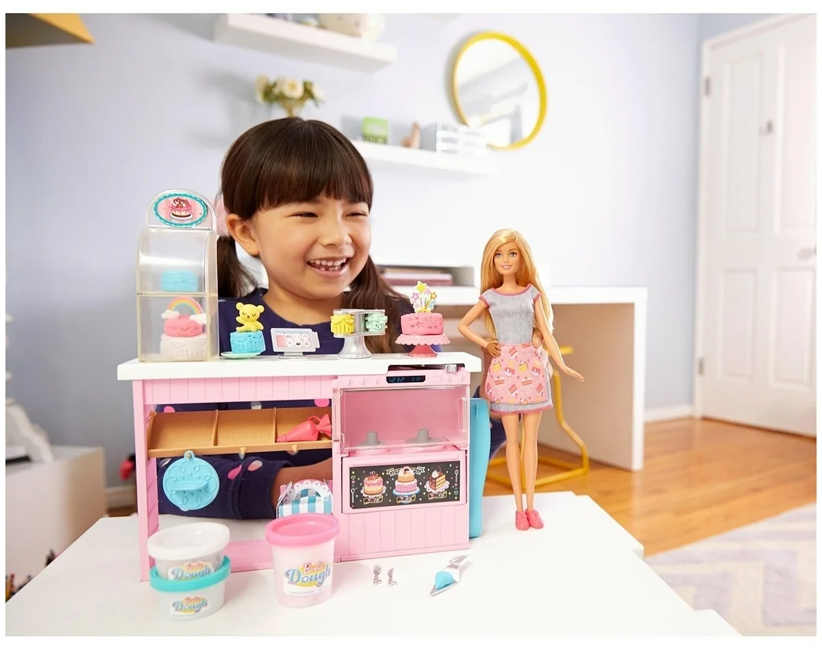 Игровой набор BARBIE Кондитерский магазин GFP59 Казахстан