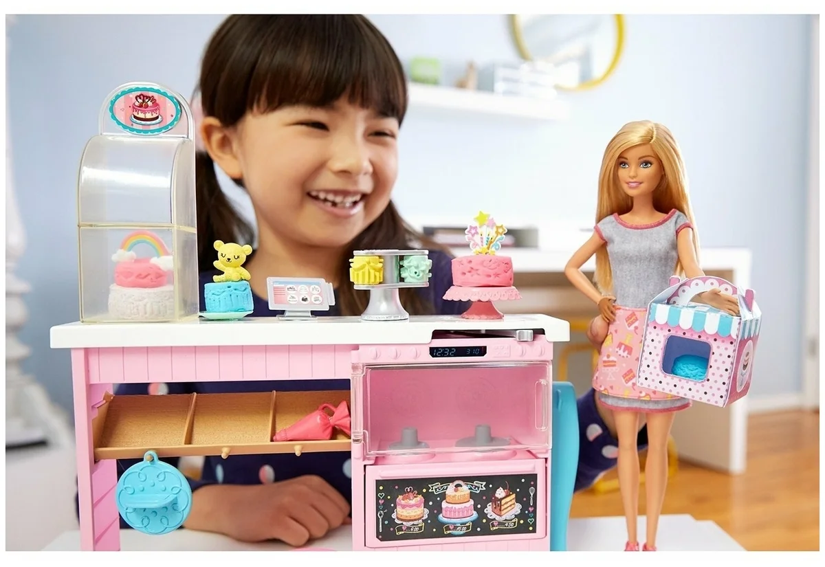 Игровой набор BARBIE Кондитерский магазин GFP59 Казахстан
