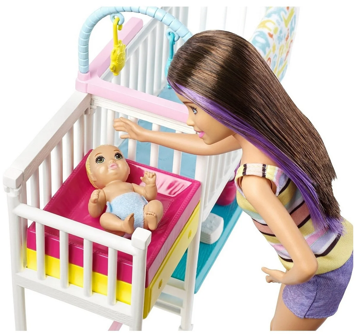 Игровой набор BARBIE Няни Скиппер и малыши GFL380 Казахстан