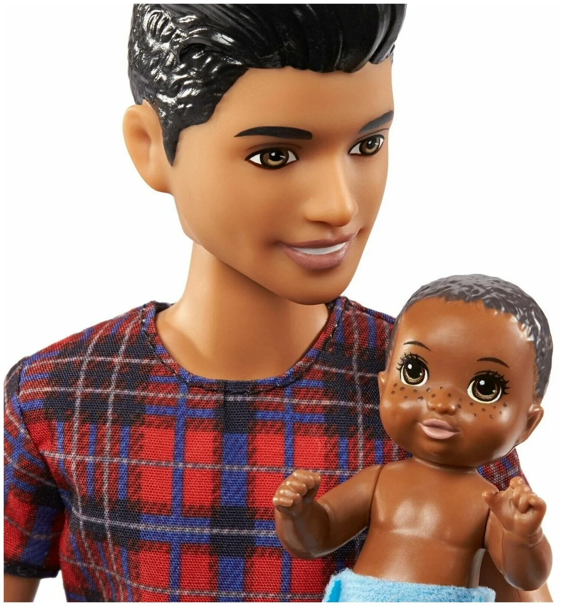 Фотография Кукла BARBIE няня Кен в джинсовых шортах GRP10/GRP14