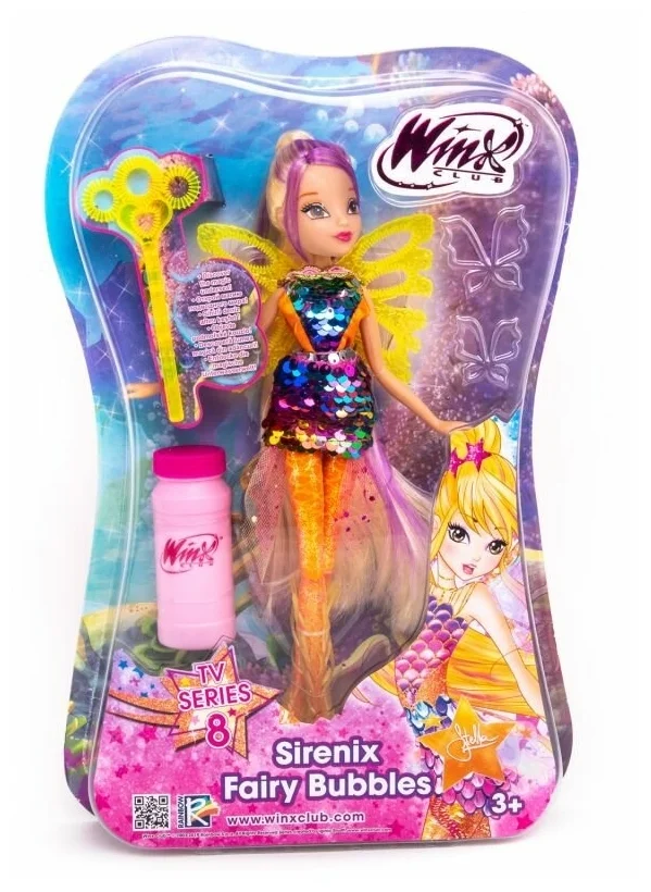 Картинка Кукла WINX Club &amp;amp;quot;Сиреникс мыльные пузыри&amp;amp;quot; Стелла IW01731803