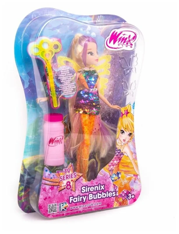 Цена Кукла WINX Club &amp;amp;quot;Сиреникс мыльные пузыри&amp;amp;quot; Стелла IW01731803