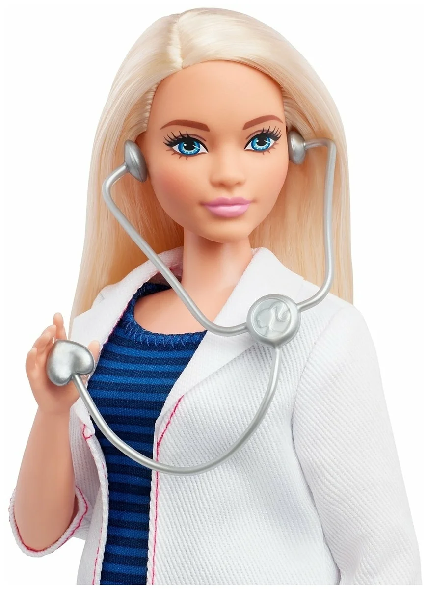 Картинка Кукла BARBIE Кем стать? Врач FXP000