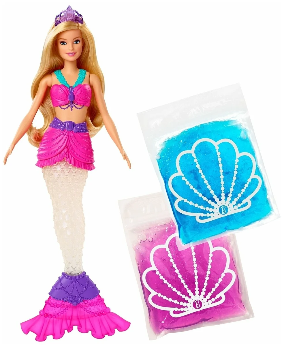 Кукла BARBIE GKT75 BRB русалочка &amp;amp;quot;Barbie Dreamtopia Невероятные цвета&amp;amp;quot;