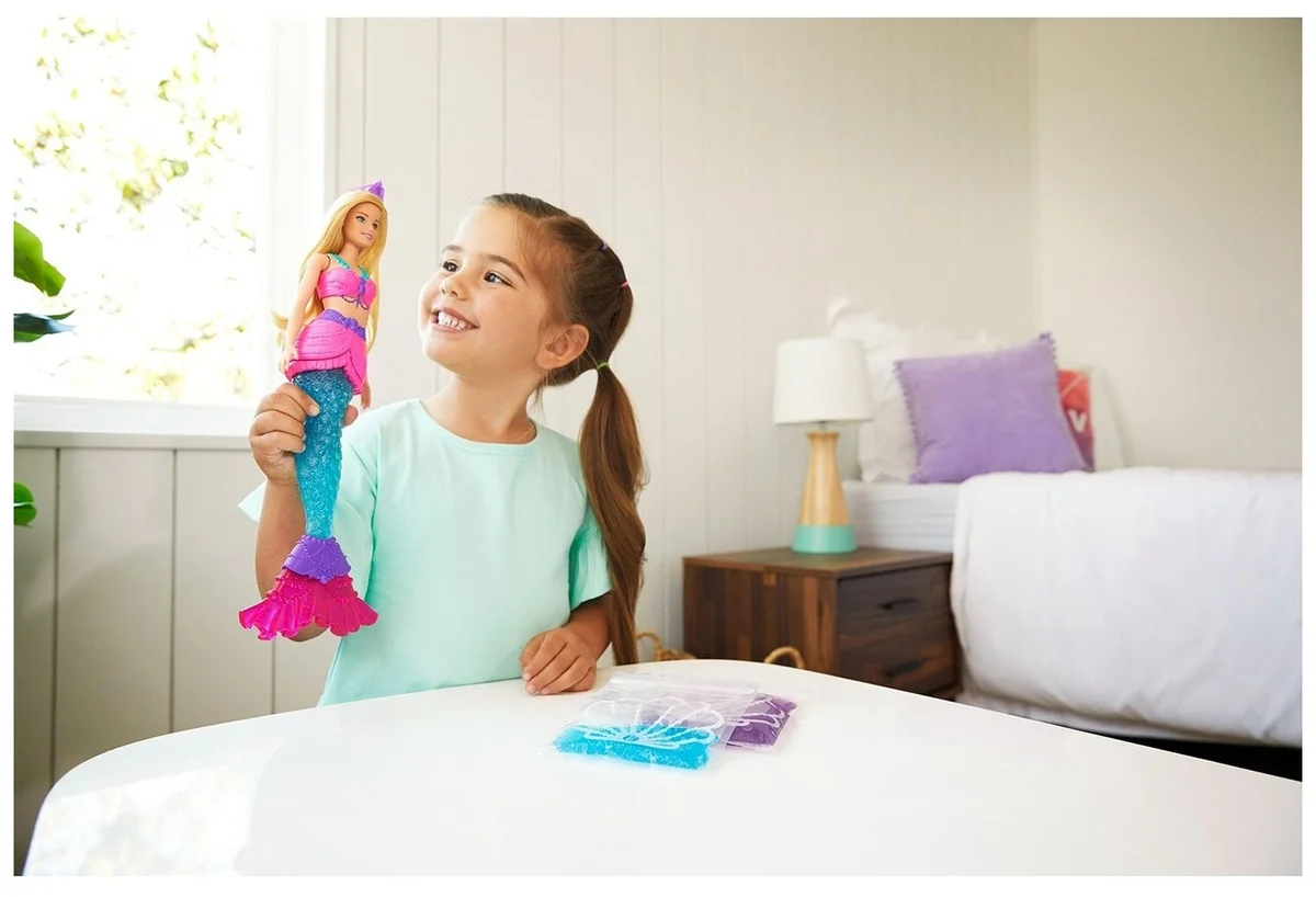 Кукла BARBIE GKT75 BRB русалочка &amp;amp;quot;Barbie Dreamtopia Невероятные цвета&amp;amp;quot; Казахстан
