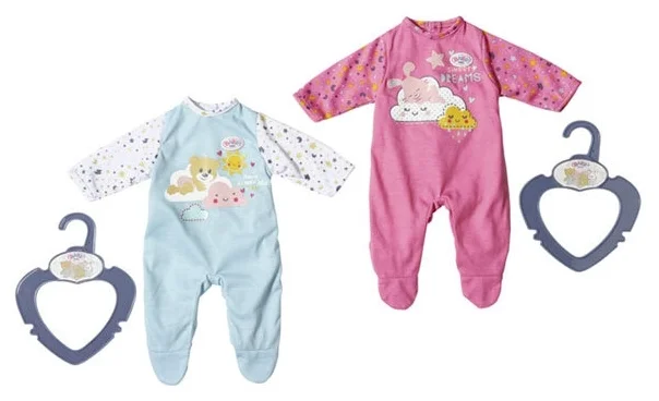 Фото Игрушка ZAPF My Little BABY born Ночные комбинезончики, 36 см, 2 асс. 826-812