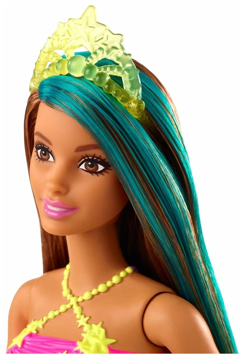 Картинка Кукла BARBIE Принцесса Dreamtopia, сереневый топ GJK120/GJK14