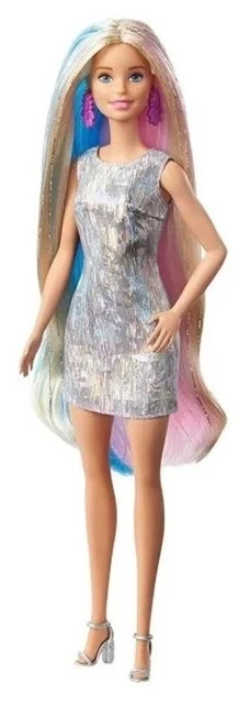 Фото Кукла BARBIE Радужные волосы GHN040