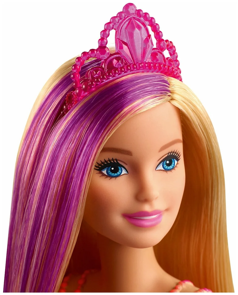 Фотография Кукла BARBIE Принцесса Dreamtopia, ярко-розовый топ GJK120/GJK13
