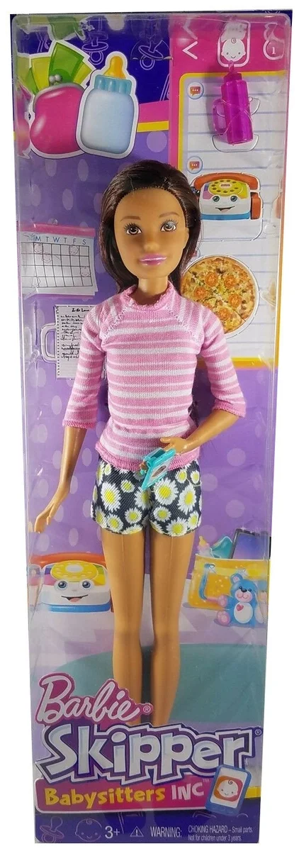 Цена Игровой набор BARBIE Няня в ассортименте FHY89