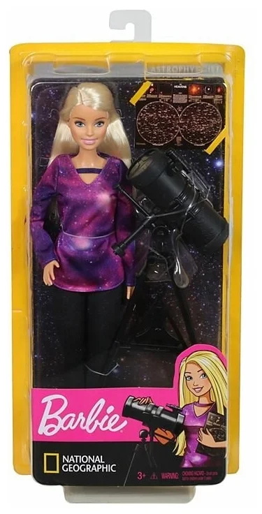 Купить Кукла BARBIE Nat Geo астроном GDM47