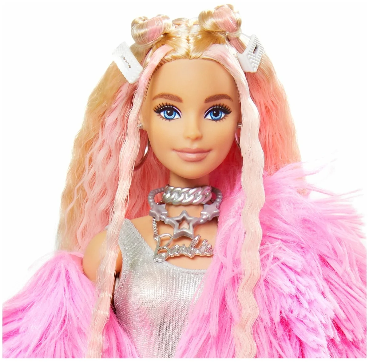Кукла BARBIE Extra в розовой куртке GRN280 Казахстан