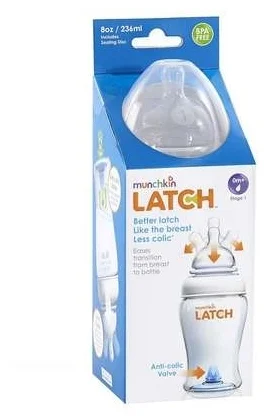 Фото Бутылочка Munchkin LATCH munchkin 240 мл. 0+ 11628/011628.01