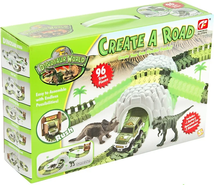 Сборный трек Action Track 142 детали (Дино) CF1616