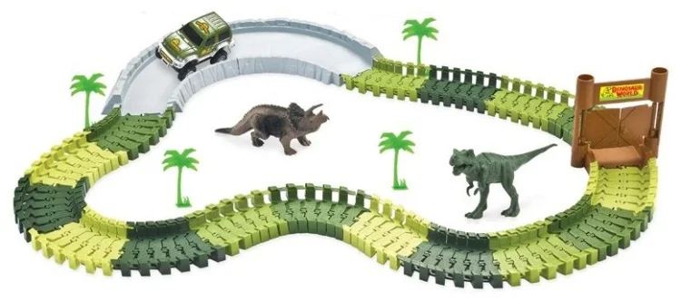 Фотография Сборный трек Action Track 142 детали (Дино) CF1616