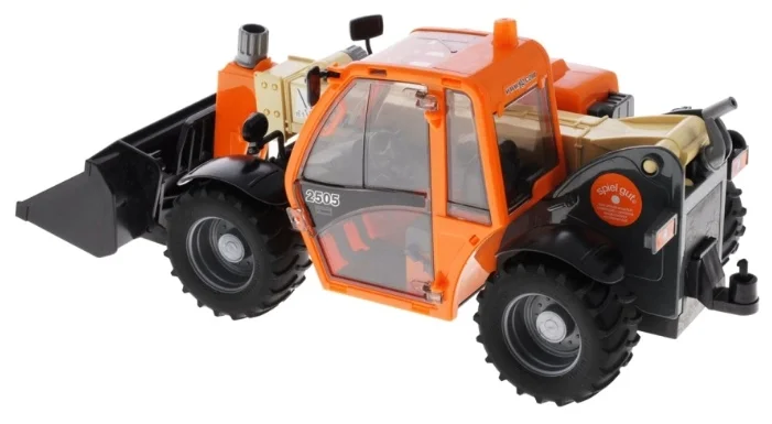 Фото Машинка BRUDER Погрузчик колёсный JLG 2505 Telehandler с телескопическим ковшом 02-140