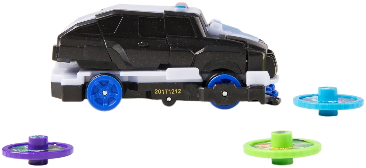 Картинка Машинка-трансформер Screechers Wild Смоки черно-белый 34829 Картинка Машинка-трансформер Screechers Wild Смоки черно-белый 34829