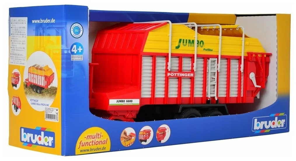 Купить Автопогрузчик кормов BRUDER Pottinger Jumbo 6600 Profiline 02-214