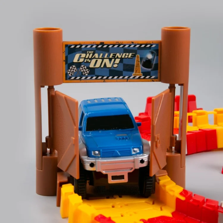 Фотография Сборный трек Action Track 96 деталей (с мостом) CF2102