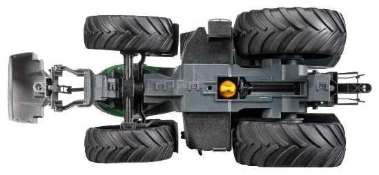 Картинка Машинка BRUDER Трактор Claas Axion 950 c цепями и снегоочистителем 03-017