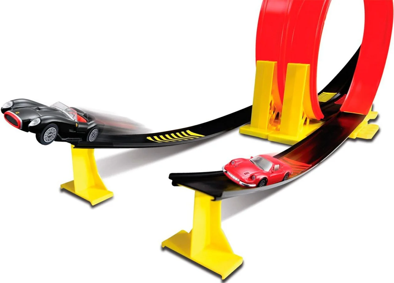 Фото BBURAGO Игр.н-р FERRARI с 2 машинками 1:43(в ассорт.) 18-31216
