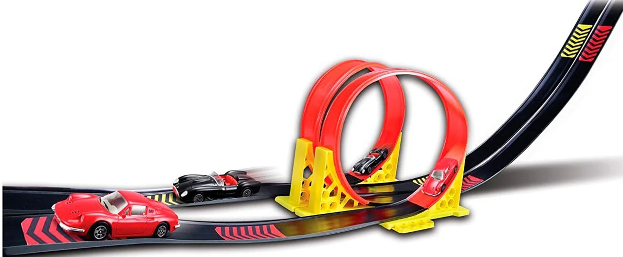 Картинка BBURAGO Игр.н-р FERRARI с 2 машинками 1:43(в ассорт.) 18-31216