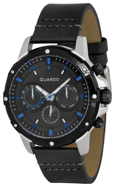 Фото Часы наручные GUARDO 11710-1 черный Фото Часы наручные GUARDO 11710-1 черный