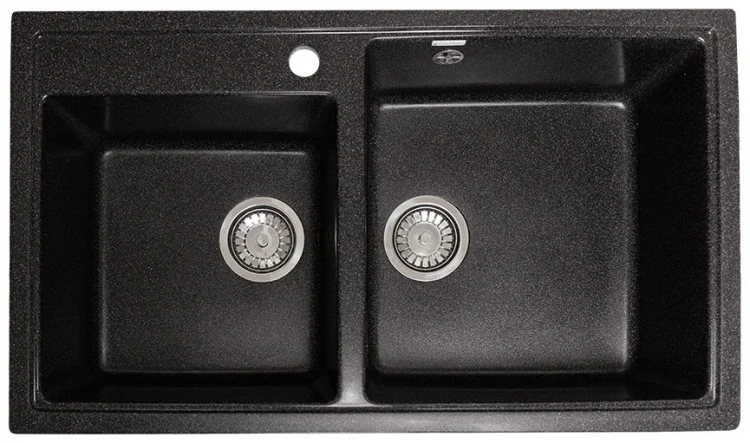 Кухонная мойка GranAlliance G-50 Black