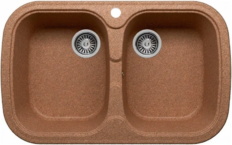 Фото Кухонная мойка POLYGRAN F-150 Terracotta