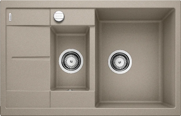 Фото Кухонная мойка BLANCO Metra 6 S compact серый беж (517353)