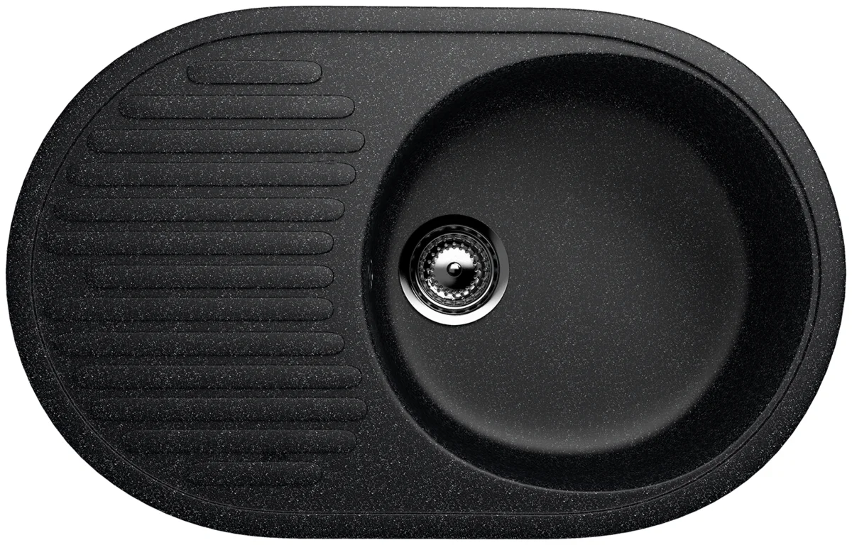 Кухонная мойка EcoStone ES-16 308 Черный