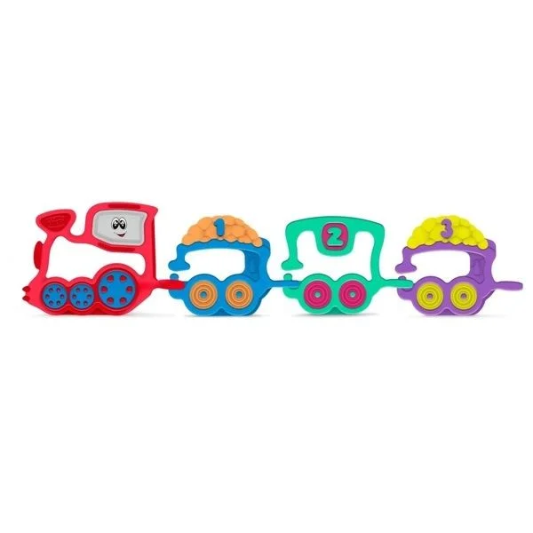 Погремушка CHICCO Rattle Паровозик 123 00007681000000