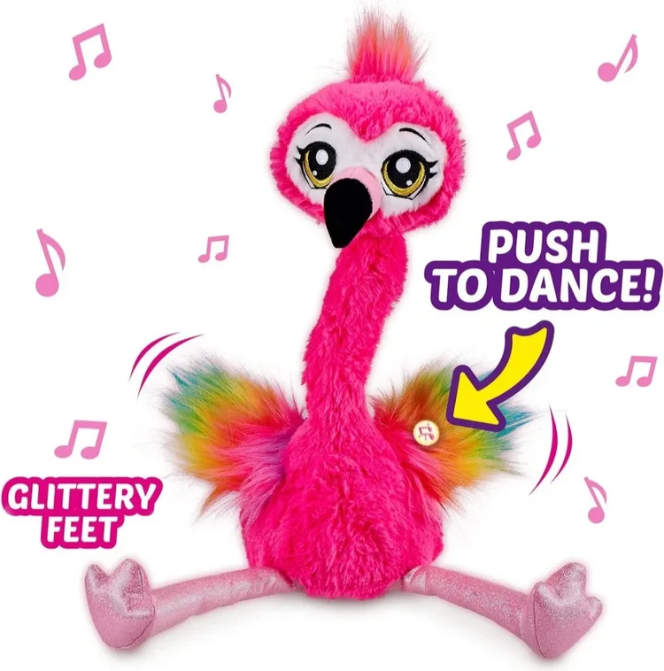 Картинка Интерактивная игрушка Pets Alive Фламинго Фрэнки Фанки 9522 Картинка Интерактивная игрушка Pets Alive Фламинго Фрэнки Фанки 9522