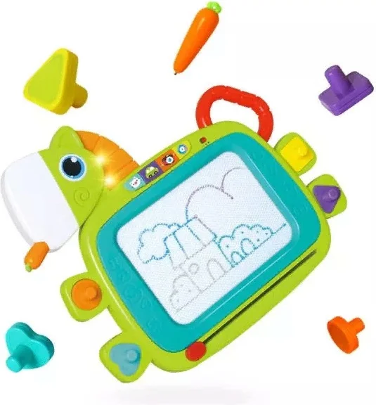 Фото Развивающая игрушка HOLA TOYS Доска для рисования, со светом и звуком 3131