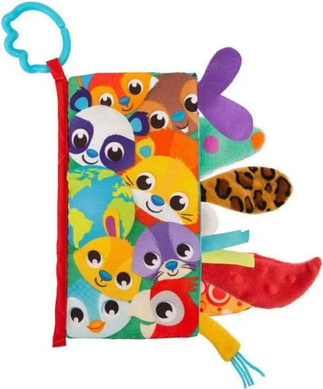 Развивающая игрушка Playgro Книжка Tails of the World 0187967