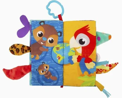 Фотография Развивающая игрушка Playgro Книжка Tails of the World 0187967