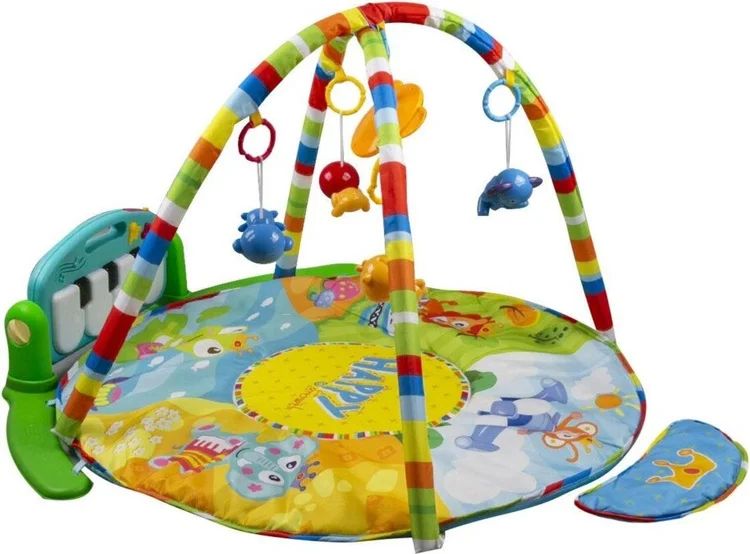 Фото Развивающий коврик HAUNGER с пианино Счастливчики HE0610 Фото Развивающий коврик HAUNGER с пианино Счастливчики HE0610