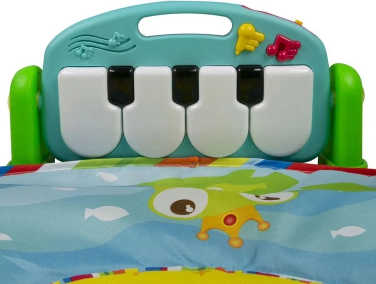 Картинка Развивающий коврик HAUNGER с пианино Счастливчики HE0610 Картинка Развивающий коврик HAUNGER с пианино Счастливчики HE0610