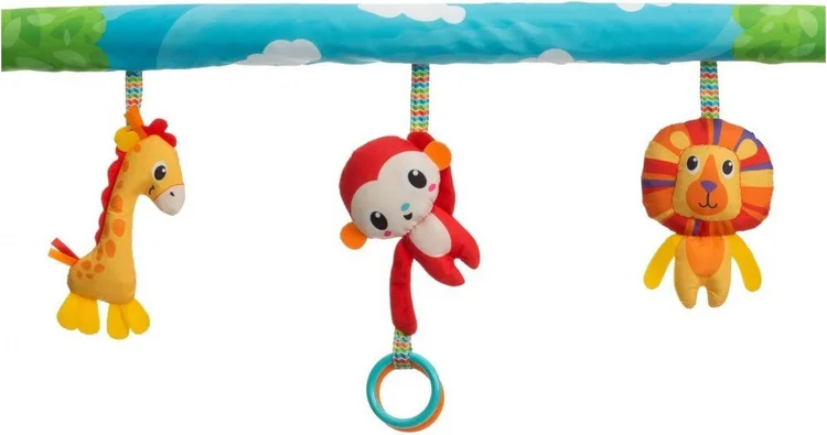 Фото Развивающая игрушка Infantino 316192 Развивающий коврик «Веселые друзья»