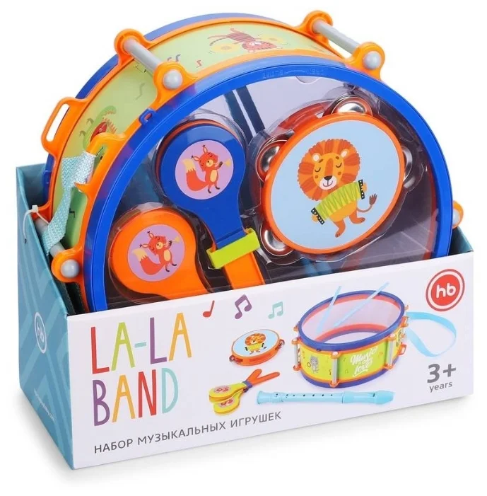 Игрушка музыкальная Happy Baby 331850 La La Band заказать