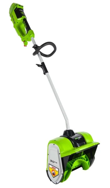 Фотография Снегоуборщик GREENWORKS GD40SSK4 (40V с АКБ и ЗУ) Фотография Снегоуборщик GREENWORKS GD40SSK4 (40V с АКБ и ЗУ)