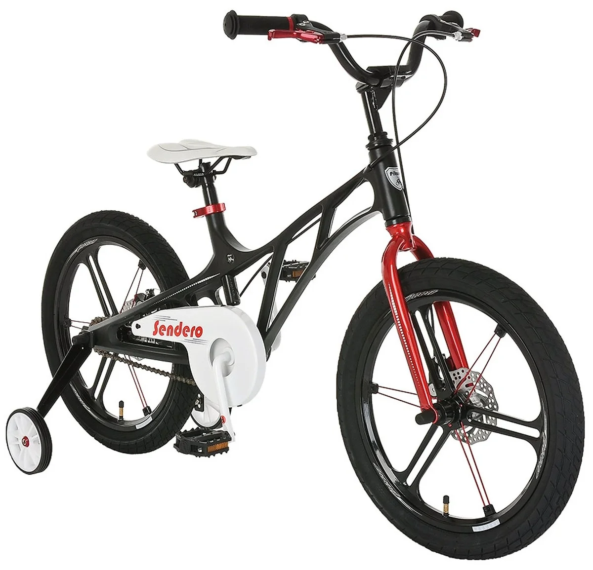Фото Велосипед PITUSO Sendero 18&amp;amp;quot; Black LS18-9-Black