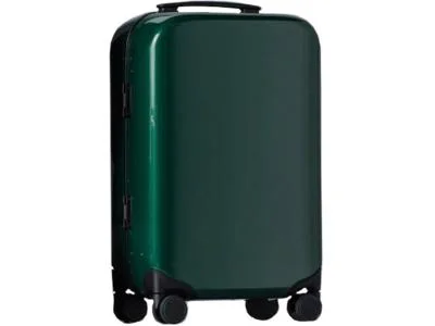 Чемодан XIAOMI 90FUN Aluminum Smart Unlock Suitcase 20" Black Green