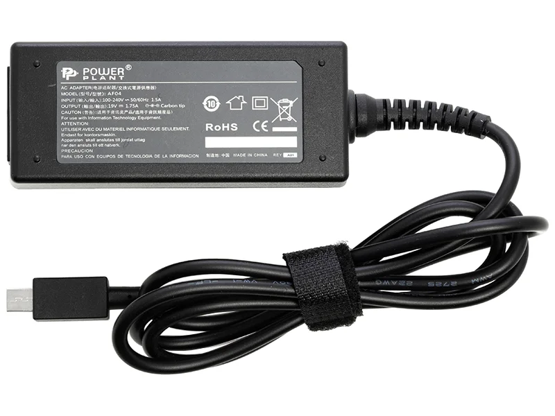 Фото Блок питания для ноутбуков PowerPlant ASUS 220V, 19V 33W 1.75A (mini USB) AS33FMUSB Фото Блок питания для ноутбуков PowerPlant ASUS 220V, 19V 33W 1.75A (mini USB) AS33FMUSB