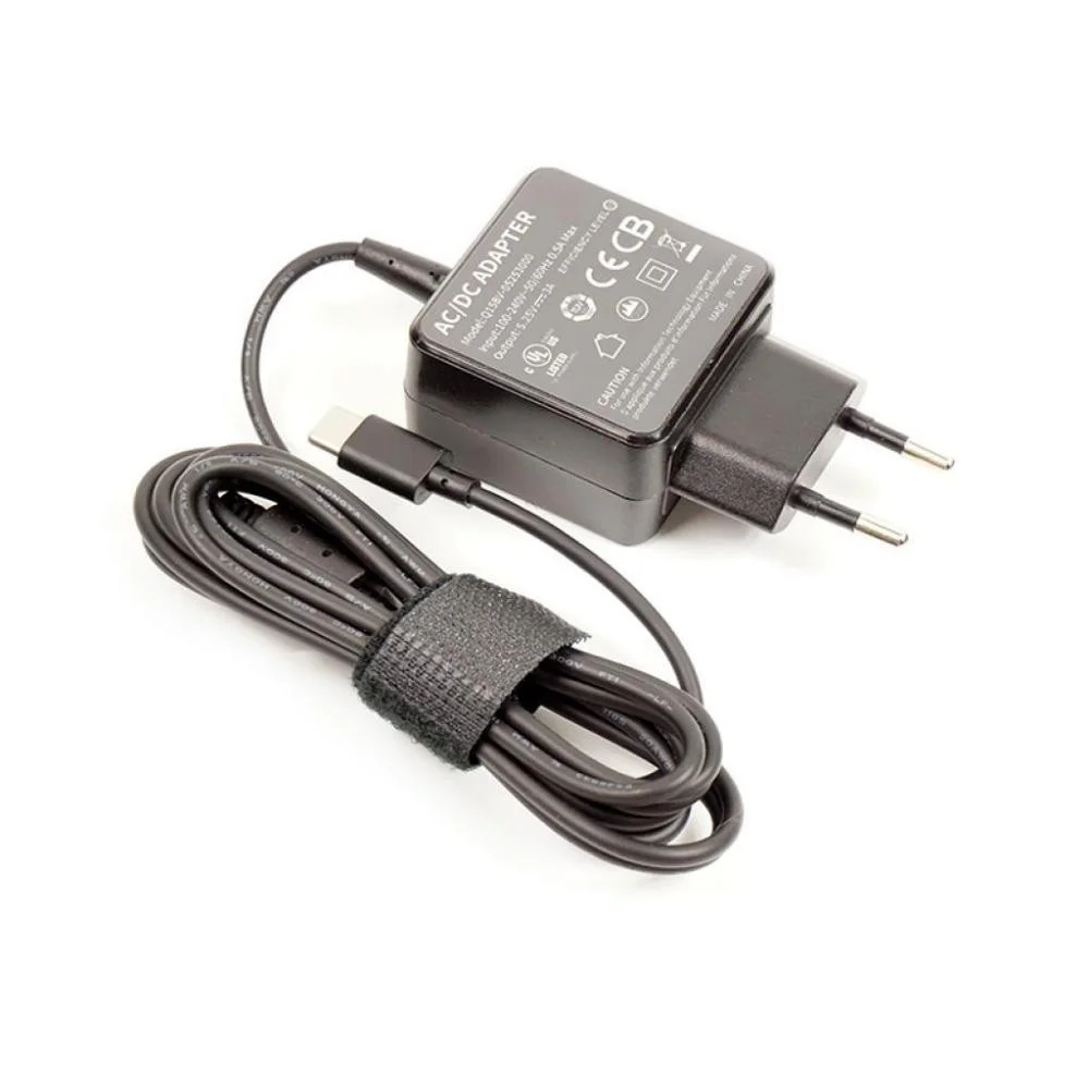 Фото Универсальный блок питания для ноутбуков PowerPlant 220V, 5.25V 3A Type-C NA700042