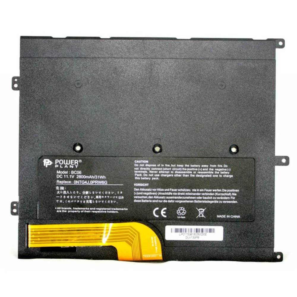 Фото Аккумулятор PowerPlant для ноутбуков DELL Vostro V13 (0NTG4J) 11.1V 2800mAh NB00000216
