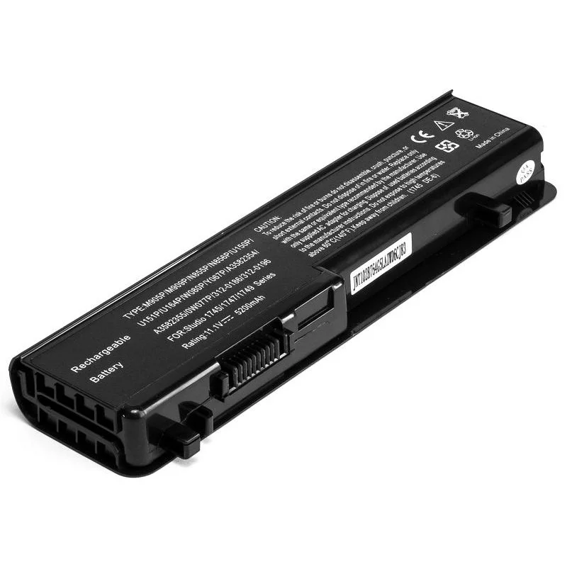 Фото Аккумулятор PowerPlant для ноутбуков DELL Studio 1747 ( M909P DE1745-6/1747) 11.1V 5200mAh NB00000178