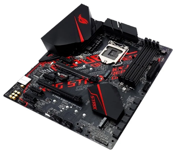 Фотография Материнская плата ASUS ROG STRIX B360-H GAMING