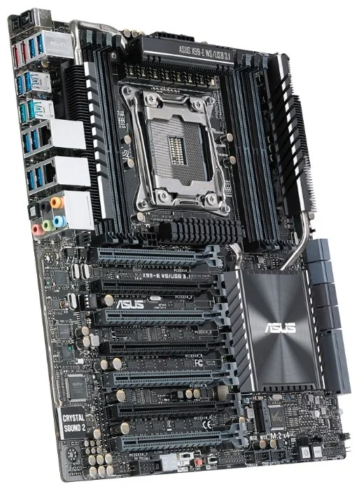 Фото Материнская плата ASUS X99-E WS/USB 3.1
