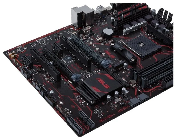 Фотография Материнская плата ASUS PRIME B350-PLUS